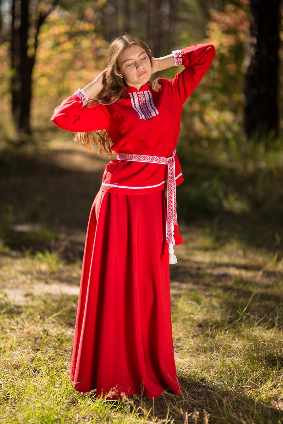 Underwear Women in Slavic costumes in Anandeua