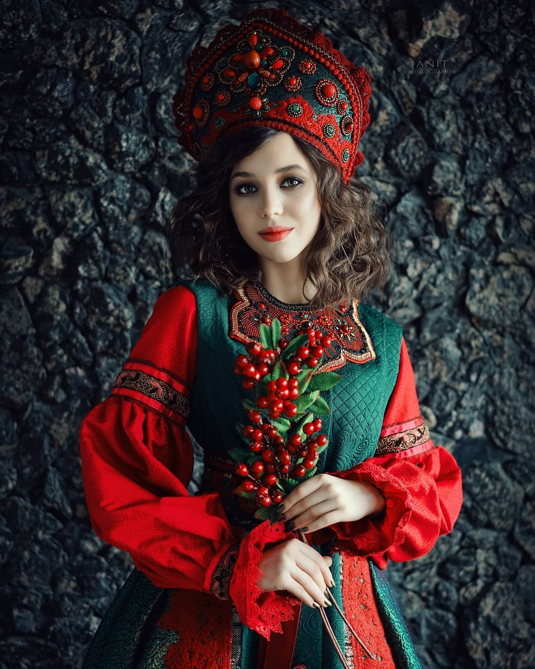 Nude girl Women in Slavic costumes in Anandeua